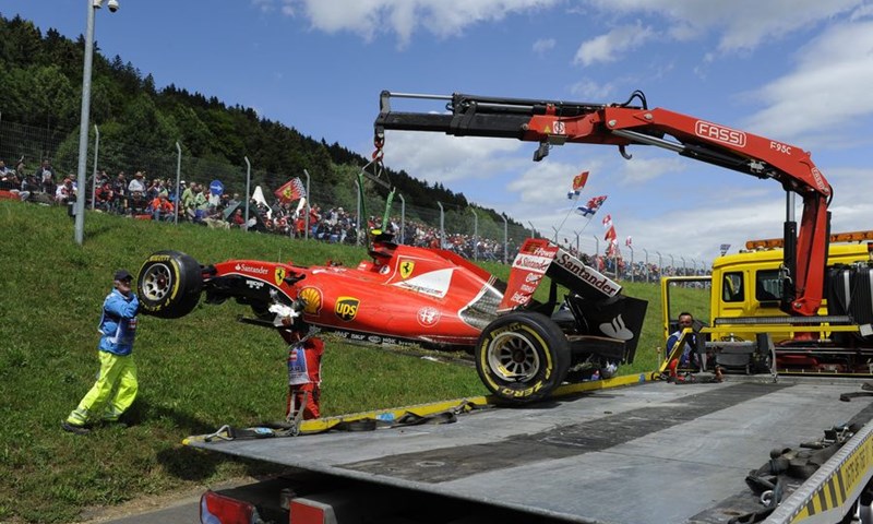 Alonso: "Kimi je imao puno sreće što je završio neozlijeđen"