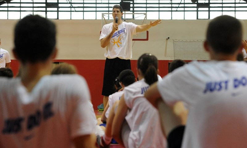 Više od 100 djece uživalo na NBA kampu Damjana Rudeža