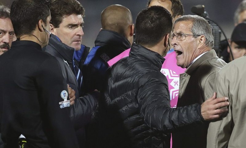 Tabarez: "Cavani je isprovociran, sve se dobro vidi na brojnim snimkama"