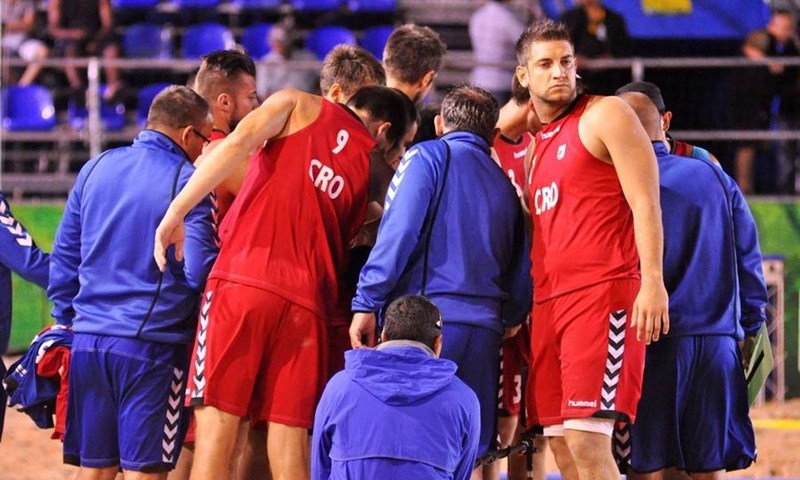 Hrvatska muška seniorska reprezentacija rukometa na pijesku čeka ždrijeb Svjetskog prvenstva