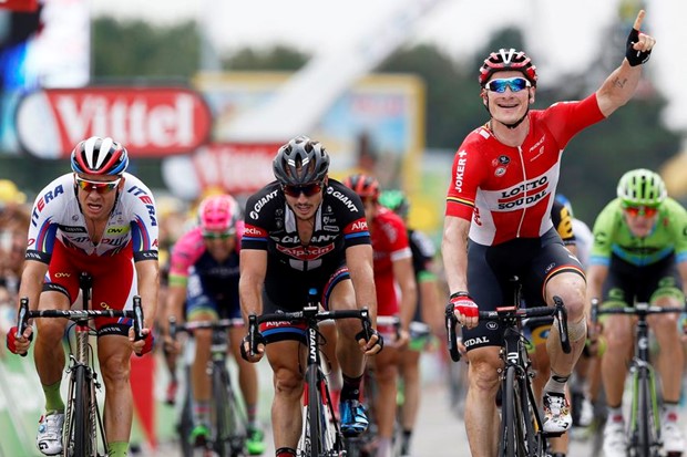 Andre Greipel najbrži u završnom sprintu u Valenceu, Sagan ponovno bez etapne pobjede