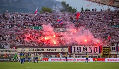 Hajduk zaradio novu kaznu, Brbić apelira: "Navijači, suzdržite se od pirotehnike"