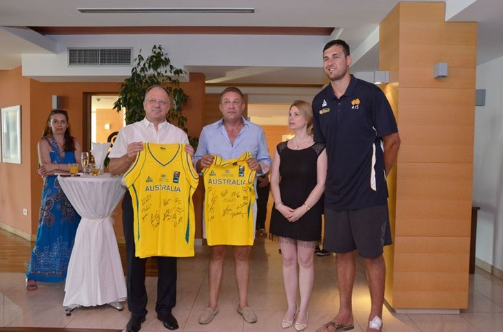 Australska košarkaška reprezentacija u Novalji se priprema za skorašnje utakmice