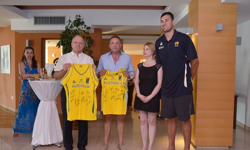 Australska košarkaška reprezentacija u Novalji se priprema za skorašnje utakmice