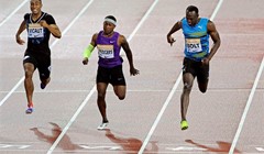 Boltu pobjeda na 100 metara, Farahu vrijeme sezone na 3000 metara