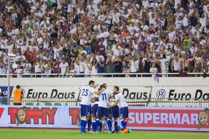 Majstorija Balića i kasni gol Kiša za lijepu prednost Hajduka uoči gostovanja u Norveškoj