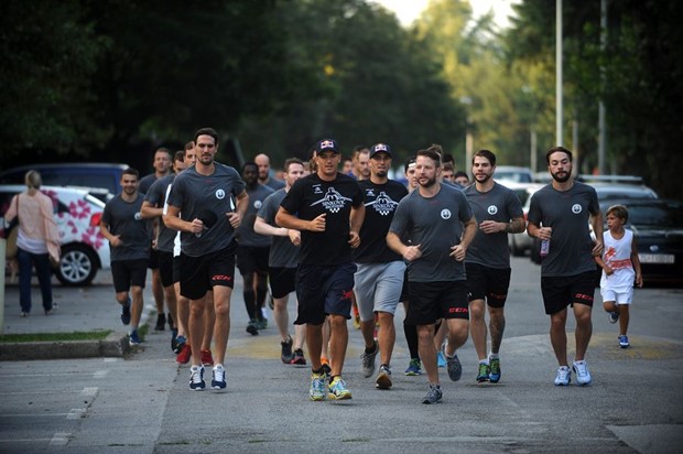 Medvjedi na Jarunu trenirali s braćom Sinković