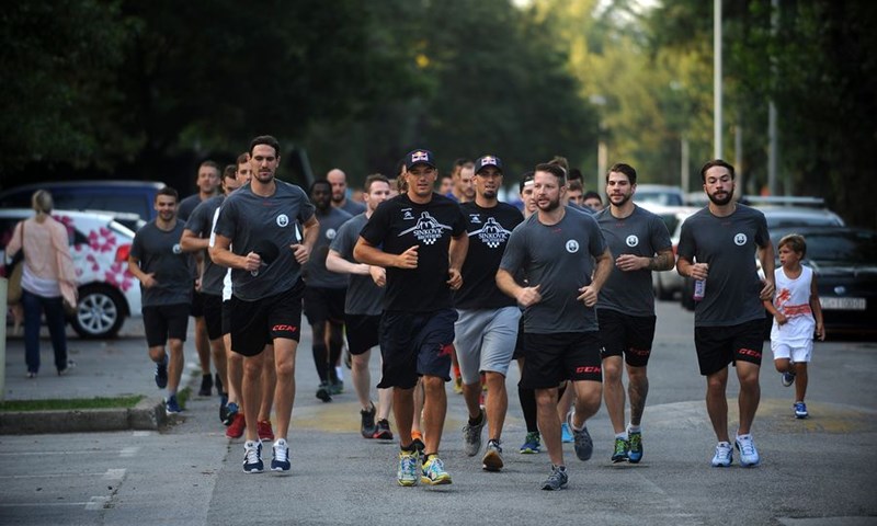 Medvjedi na Jarunu trenirali s braćom Sinković