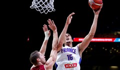 Francuska dva koraka od obrane naslova, Latvija pružila dobar otpor u prvom dijelu