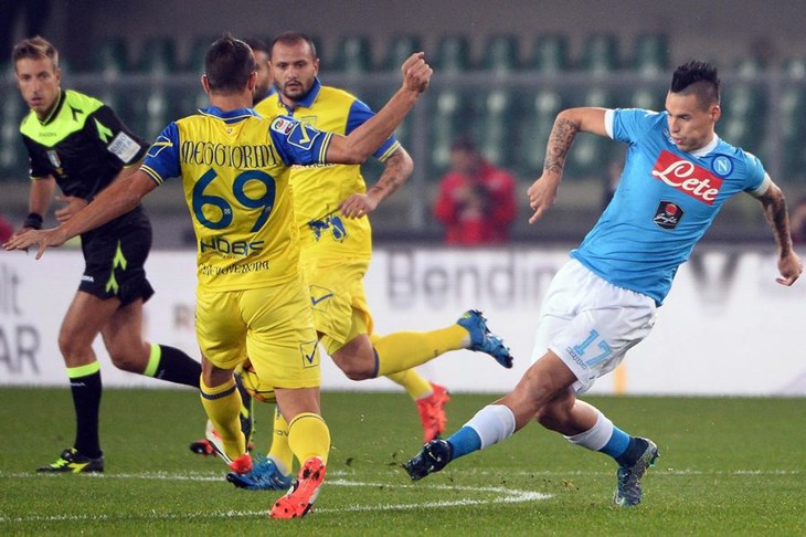 Pobjedom protiv Chieva, Napoli se popeo na drugo mjesto