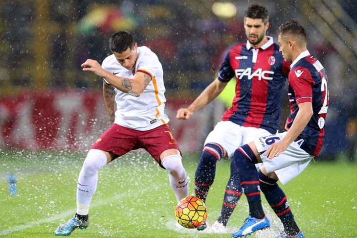 U susretu s tri kaznena udarca, Bologna i Roma podijelili bodove