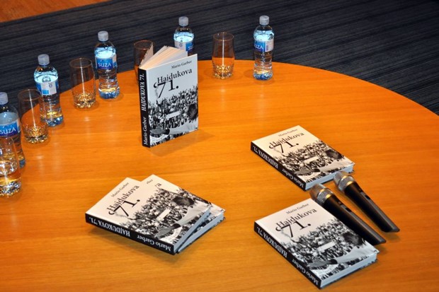 U Tivtu promovirana knjiga Marija Garbera "Hajdukova ’71."