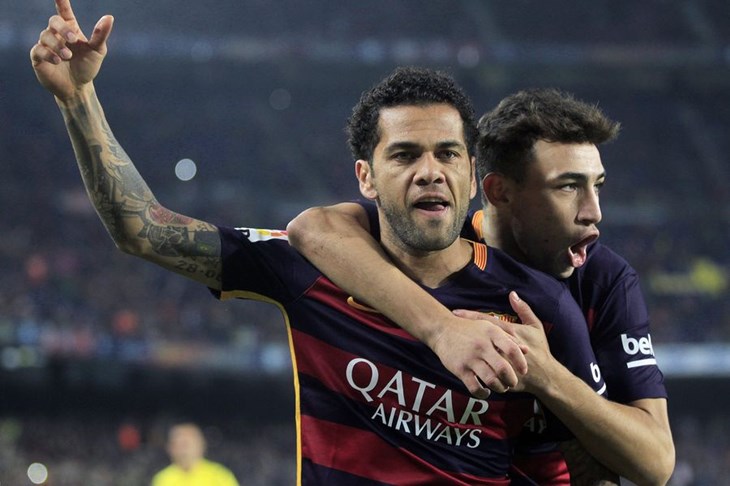 Barcelona iz povijesnih knjiga izbacuje ime Danija Alvesa