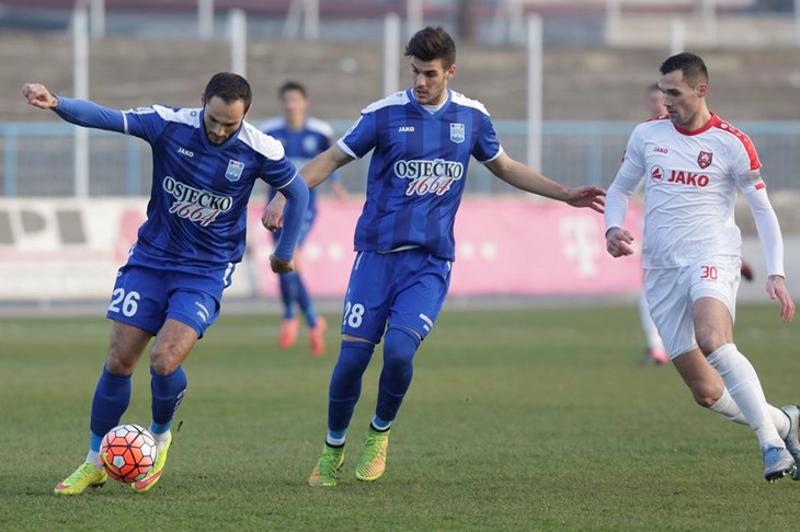 Osijeku važni bodovi u borbi za opstanak, Zagreb sve bliže Drugoj HNL