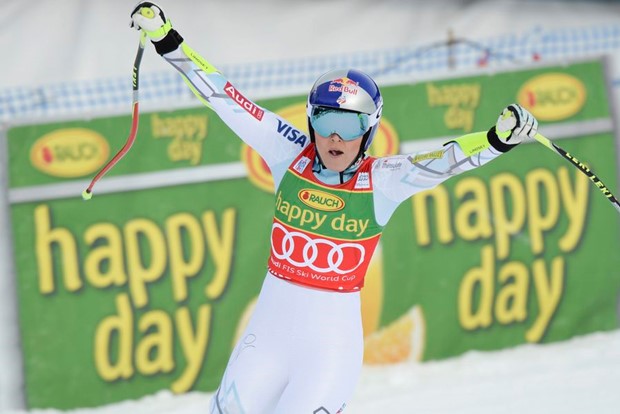 Lindsey Vonn po deseti put slavila u Cortini, peta pobjeda u spustu