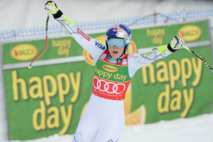 Lindsey Vonn po deseti put slavila u Cortini, peta pobjeda u spustu