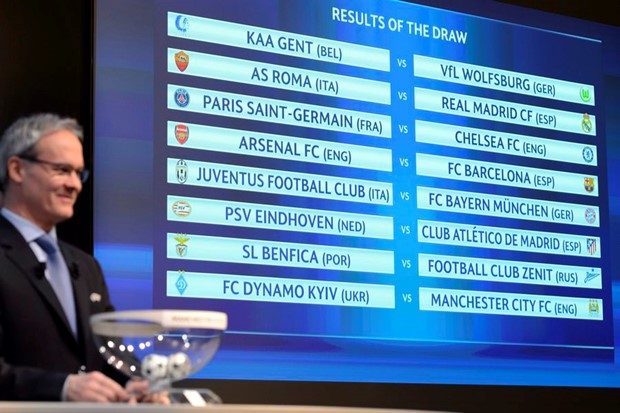 Barcelona izvukla Arsenal, Mandžukić protiv Bayerna, Real Madrid protiv Rome