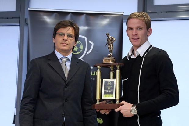Marin Tomasov izabran za najboljeg igrača MAXtv Prve lige u 2015. godini