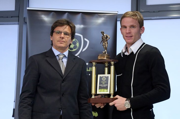 Marin Tomasov izabran za najboljeg igrača MAXtv Prve lige u 2015. godini