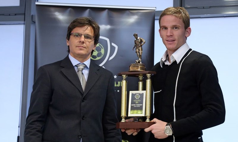 Marin Tomasov izabran za najboljeg igrača MAXtv Prve lige u 2015. godini