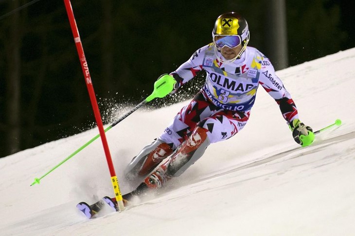 Kristoffersen s velikom prednosti ispred Hirschera nakon prve vožnje