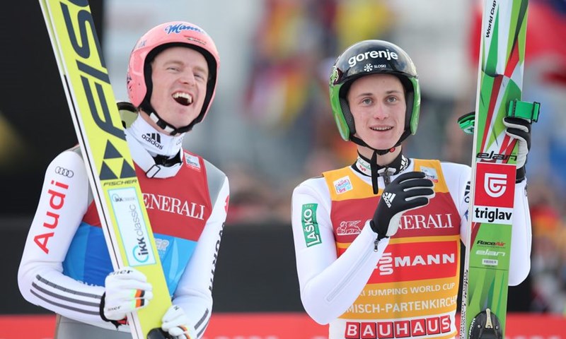 Peter Prevc pobjednik natjecanja u Garmisch-Partenkirchenu, Freund završio treći