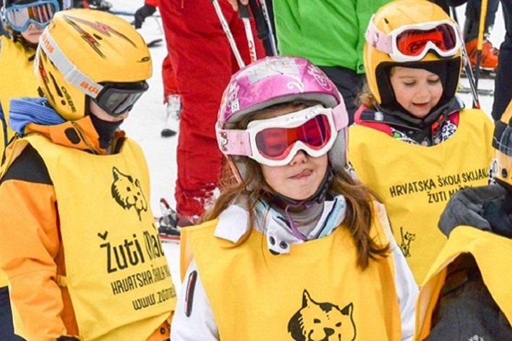 Mali sportaši i Žuti mačak organiziraju školu skijanja na Sljemenu