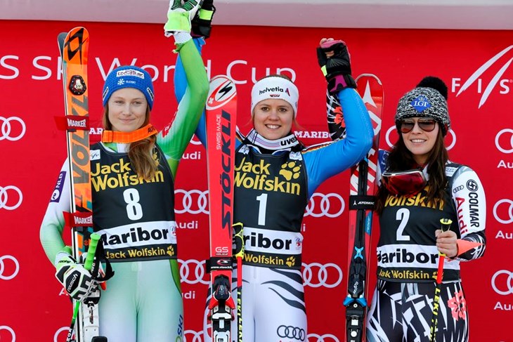 Viktoria Rebensburg pokvarila slovensko slavlje u Mariboru