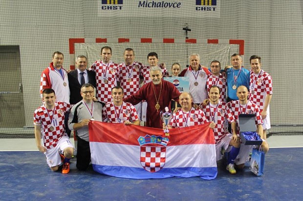 Hrvatski svećenici treći na Europskom prvenstvu u malom nogometu