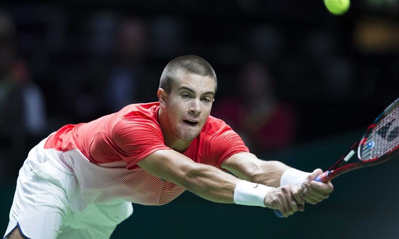 Borna Ćorić poražen u drugom kolu ATP turnira u Rotterdamu