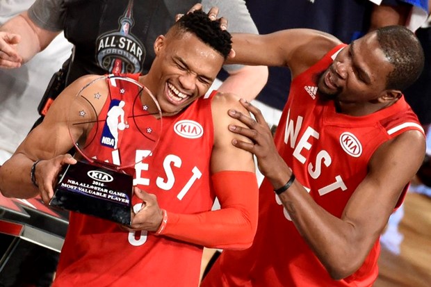 VIDEO: Padali rekordi u dvoboju Istoka i Zapada, Westbrook odnio titulu MVP-a