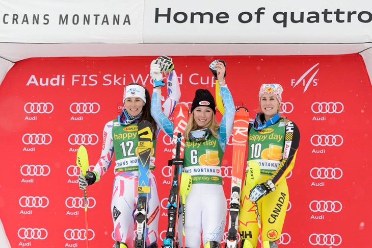 Mikaela Shiffrin vratila se pobjedom u slalomu u Crans Montani