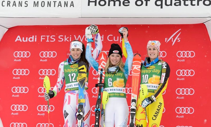 Mikaela Shiffrin vratila se pobjedom u slalomu u Crans Montani