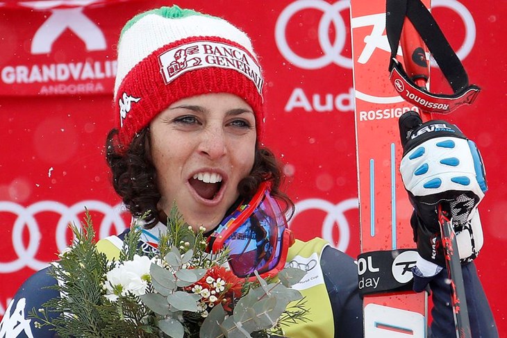 Super-G: Slavila Brignone, a Lindsey Vonn se ozlijedila