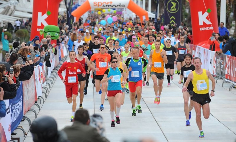 Mađari Laszlo Gregor i Zita Kacser pobjednici 16. splitskog polumaratona