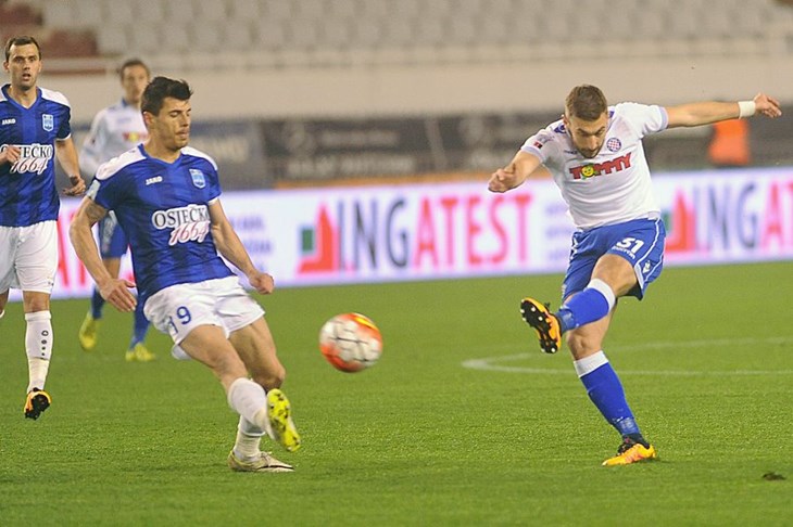 VIDEO: Mioč u 95. zabio za izjednačenje, Osijek nosi bod s Poljuda