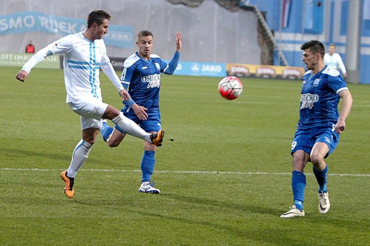 Rijeka u sudačkoj nadoknadi izvukla pobjedu protiv Osijeka