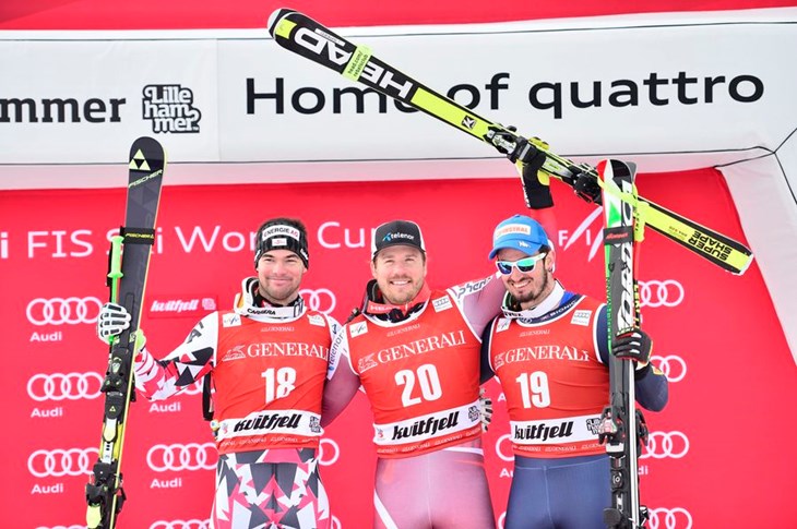 Kjetil Jansrud najbrži u superveleslalomu u Kvitfjellu, Ullrich 41.