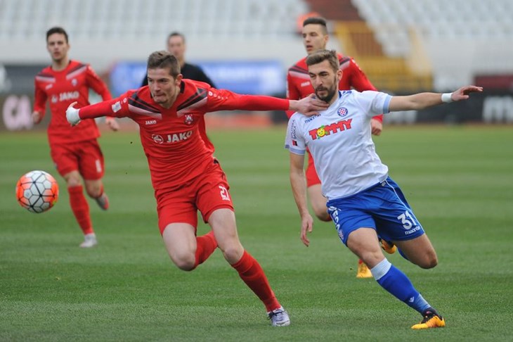 Hajduk teškom mukom do tri boda, Sušić zabio iz neuvjerljivog kaznenog udarca