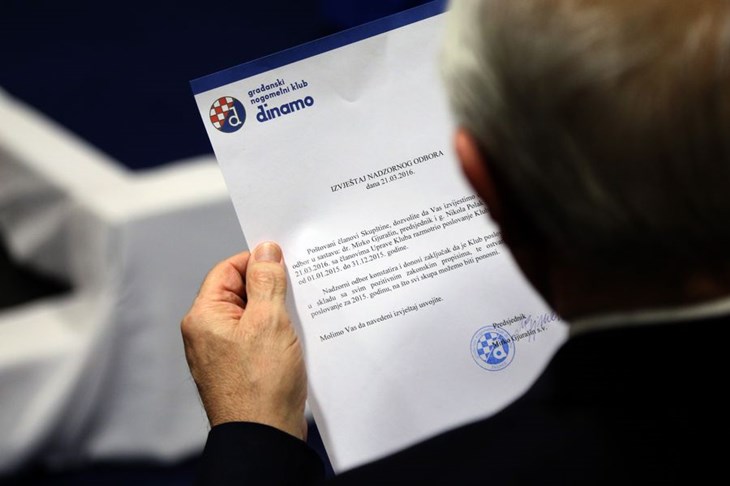 Dinamo završio godinu u plusu, prihod 104.6 posto veći nego 2014. godine