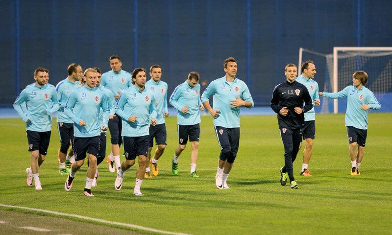 Hrvatska reprezentacija odradila prvi trening uoči susreta s Izraelom