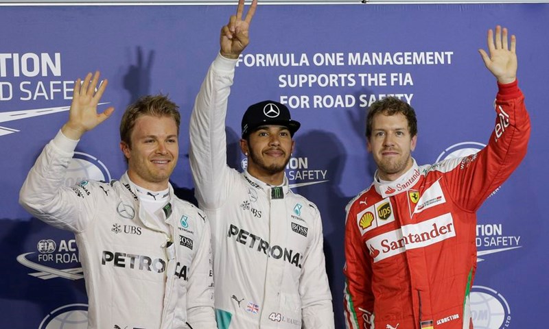 Lewis Hamilton najbrži u kvalifikacijama za Veliku nagradu Bahreina