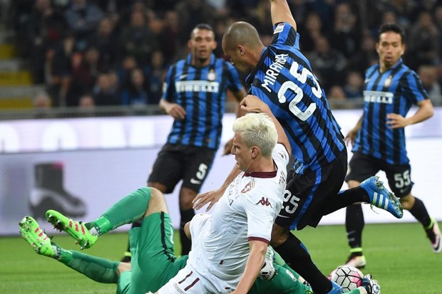 VIDEO: Inter s dva igrača manje poražen od Torina, Brozović izborio penal
