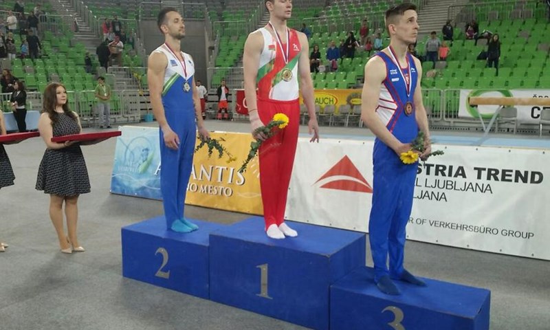 Kristijan Vugrinski brončani u Ljubljani, Robert Seligman četvrti