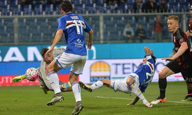 VIDEO: Carlos Bacca zabio za pobjedu Milana kod Sampdorije
