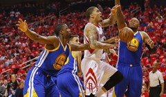 Warriorsi uz novi rekord pregazili Rocketse, ali ostali bez Stepha Curryja