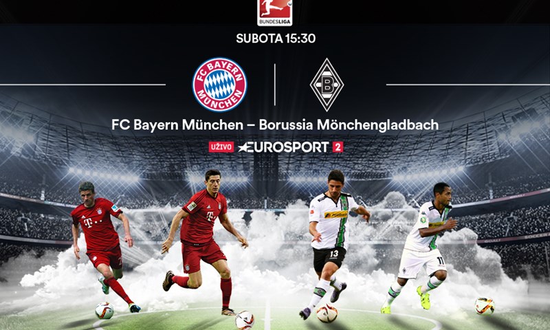 32. kolo Bundeslige uživo na Eurosportu 2