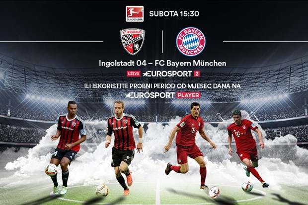 Bayernova borba za naslov prvaka uživo na Eurosportu 2