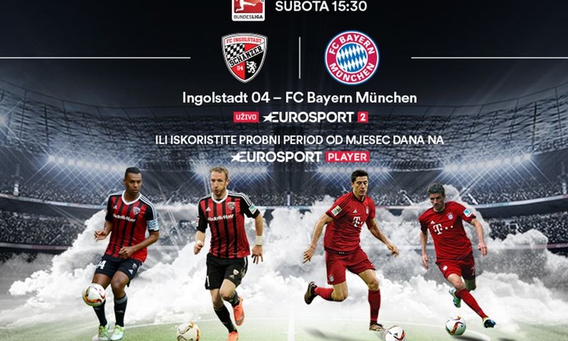 Bayernova borba za naslov prvaka uživo na Eurosportu 2
