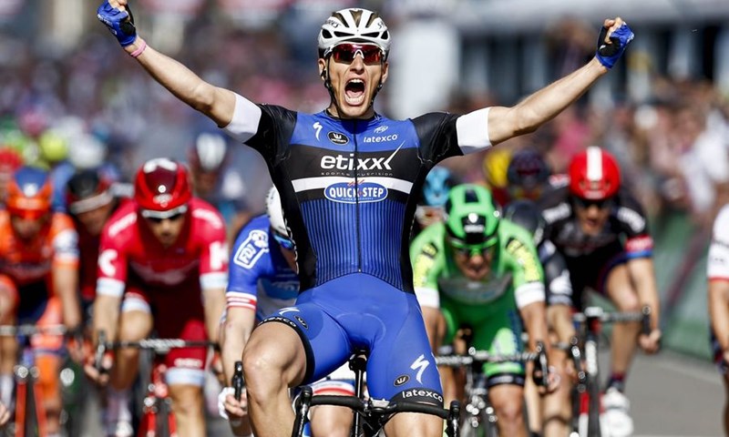 Giro: Kittelu etapa, Dumoulin zadržao vodstvo
